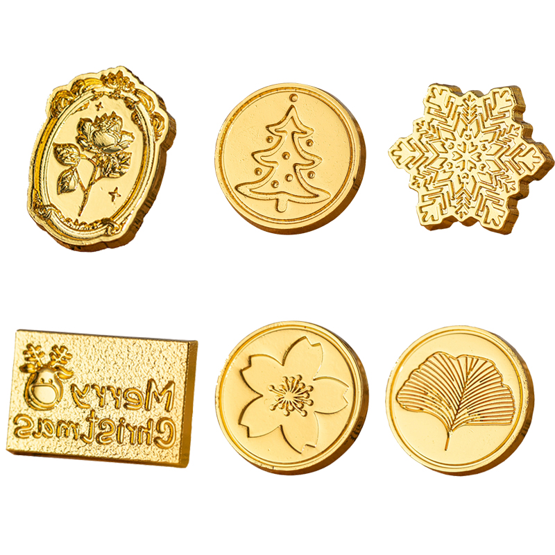 Wedding Sutra - クリスマスワックスシールスタンプシーリングワックスヴィンテージセルロキャンディレトロ封筒シーリングスタンプヘッド結婚式招待状カード ZT0109